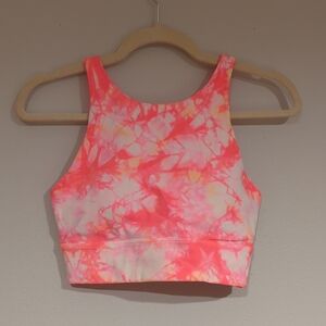 Lululemon High Neck Energy Bra Longline